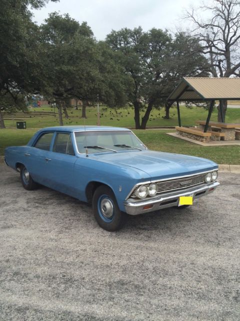1966 chevelle 4 door no reserve
