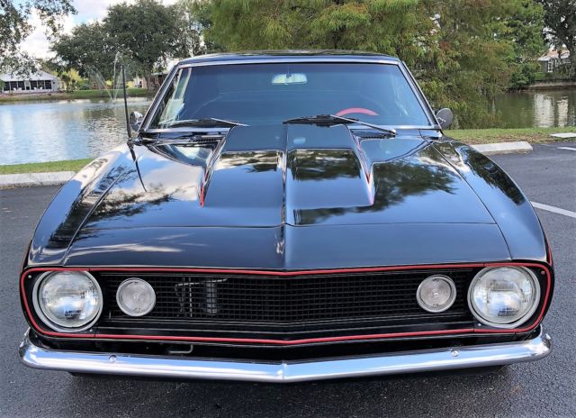 1967 chevrolet camaro restomod classic car with modern driver features (reduced)