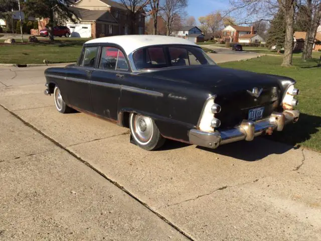 summer project -1955 dodge royal - barn find - vintage mopar red ram v8