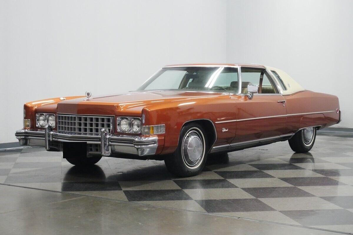 1973 cadillac eldorado chateau mauve firemist 500 v8 32998 miles