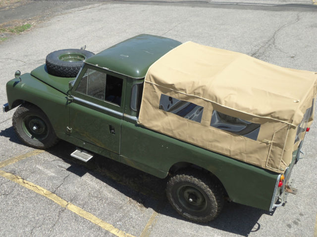 1959 land rover series 2 pickup model 109 defender classic celebrity owned