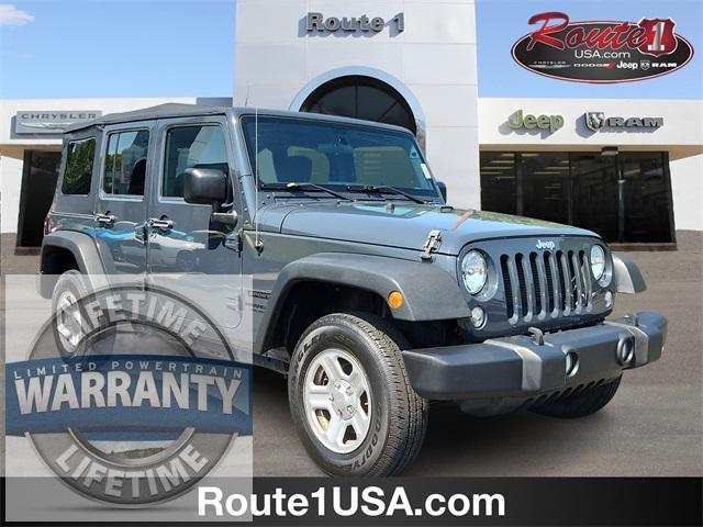 2016 jeep wrangler unlimited sport