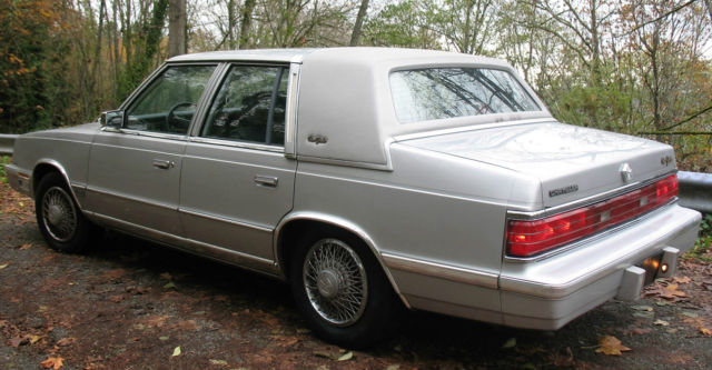 clean loaded chrysler new yorker turbo low miles 5th ave style landau top no rsv