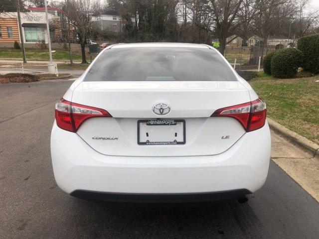 used 2016 toyota corolla le raleigh, nc 27608 for sale in raleigh, north carolina