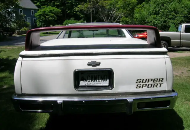 chevrolet el camino super sport 1983