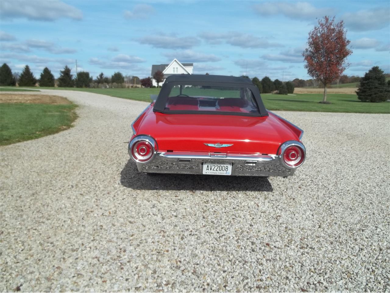 1962 ford thunderbird sports roadster
