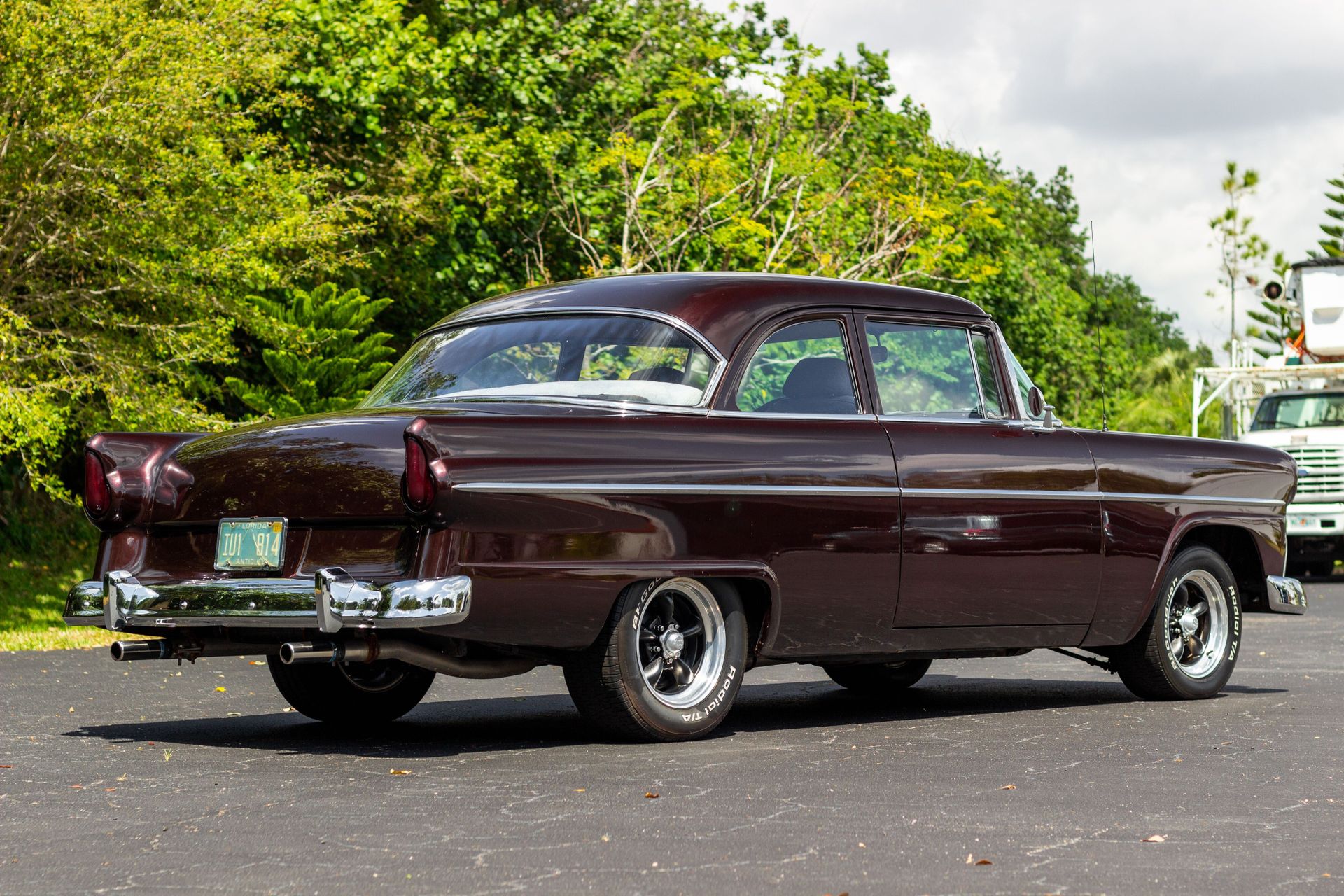 1955 ford customline tudor sedan with a 302 v8