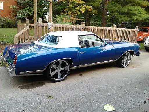 1976 chevrolet monte carlo landau coupe 2-door 5.7l