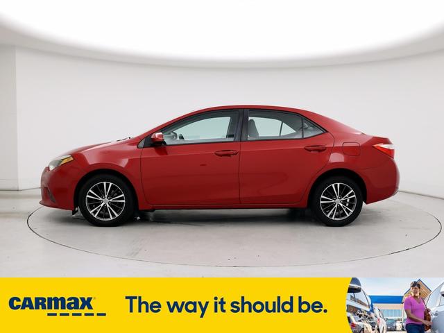 2016 toyota corolla le plus