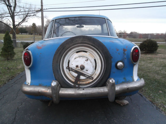 1954 hudson metropolitan nash austin 4 cylinder spruse green hardtop project car