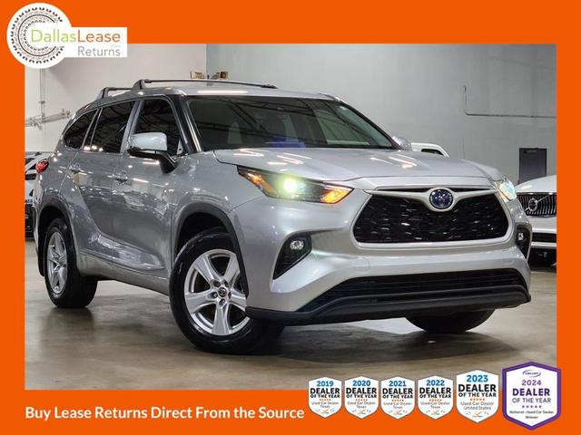 2023 toyota highlander hybrid le