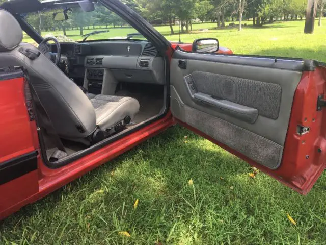 1989 convertible ford mustang 5.0 ho 5 speed