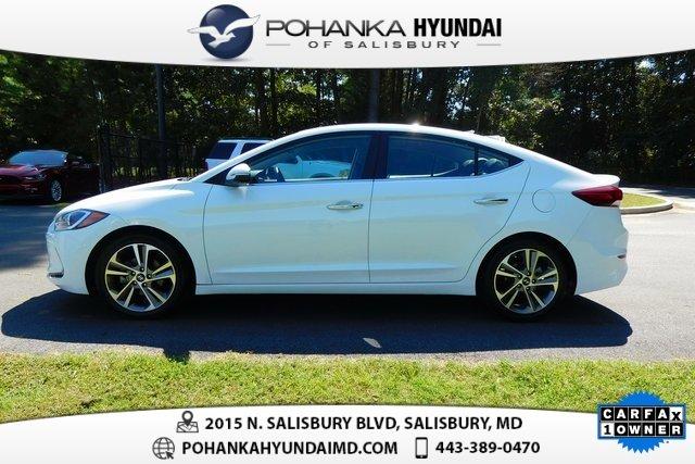 certified 2017 hyundai elantra limited sedan salisbury, md 21801 for sale in salisbury, maryland