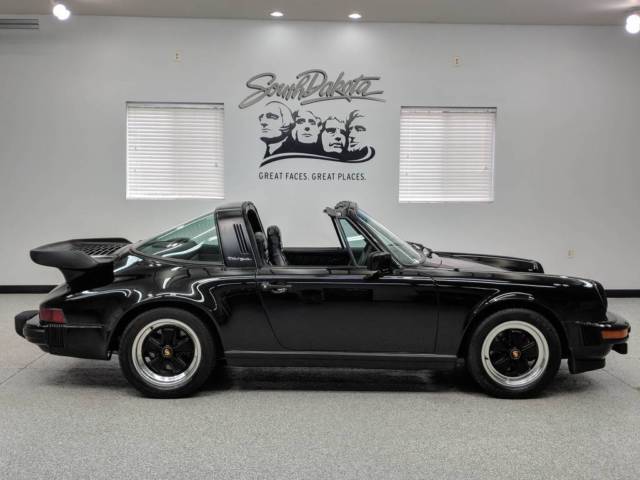 very rare triple black 1983 porsche 911 sc targa