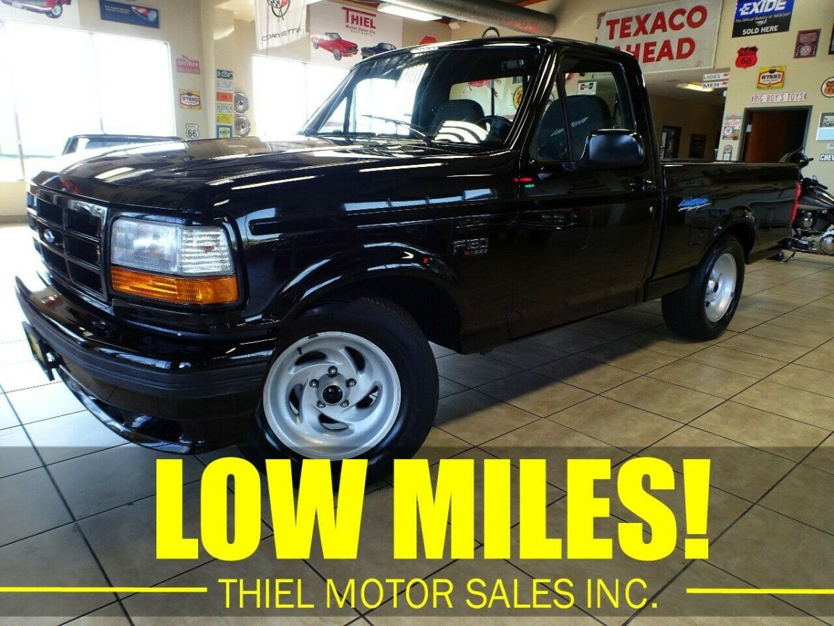 18,000 original miles 1993 ford f-150 lightning 1-owner carfax certified 93 92