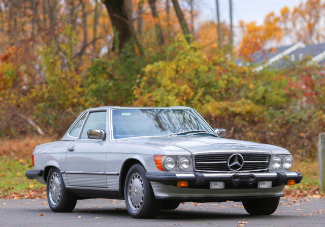 1987 mercedes benz 560sl convertible hard soft top low 41k rare 560 collectible!