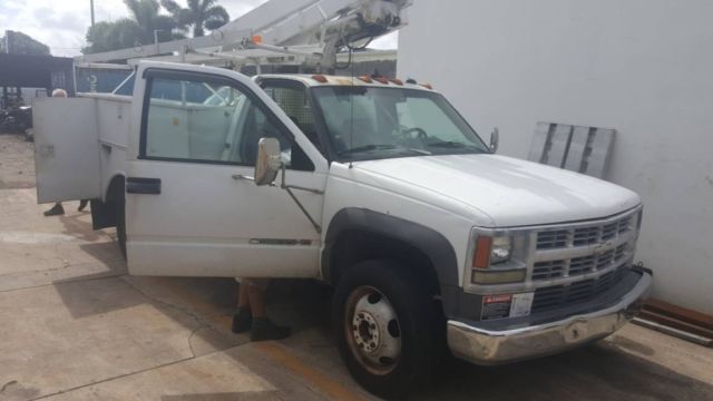 chevrolet 3500hd 1994 crane truck no reserve