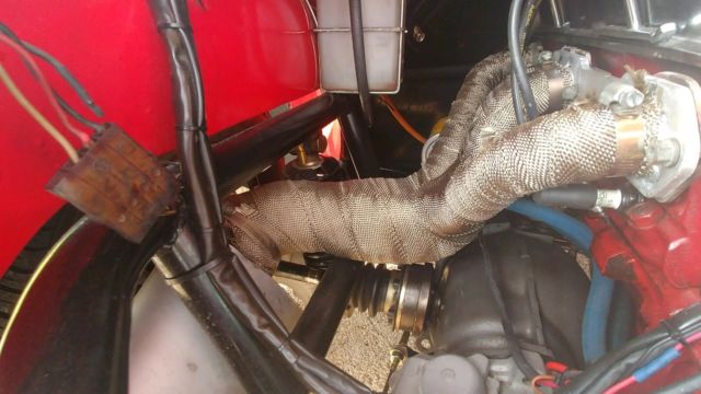 1974 v8. 400 hp 355 chevy rear engine. porsche suspension