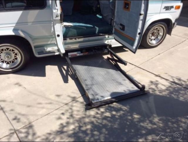 1992 chevy g20 used 5.7l v8 16v automatic rwd minivan/van handicapped/conversion