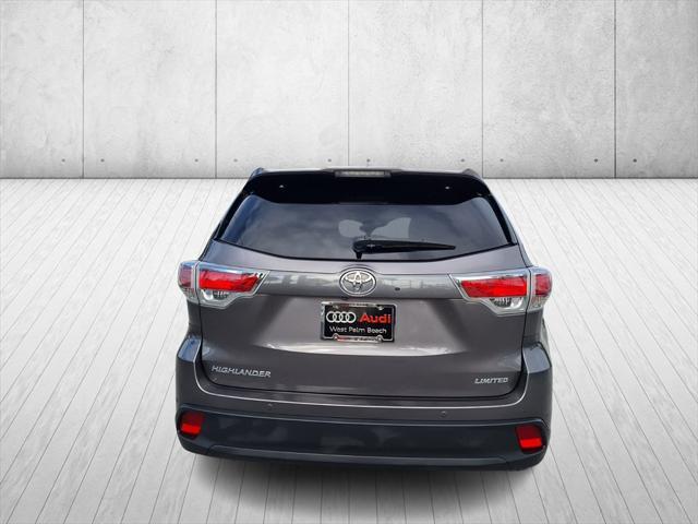 2016 toyota highlander limited
