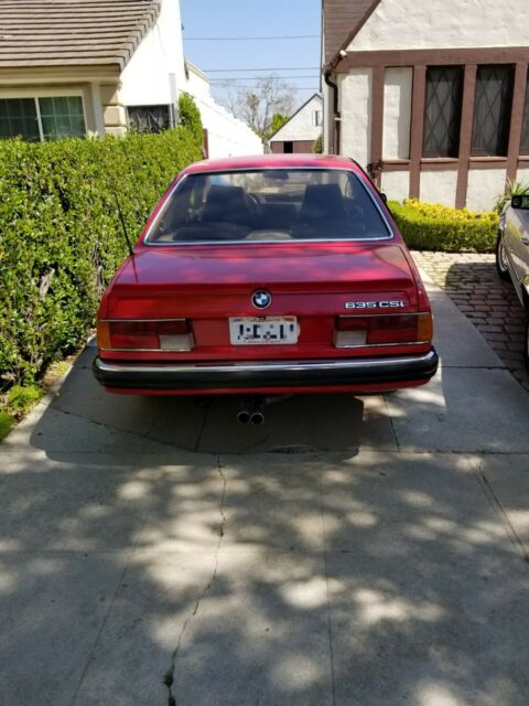 1981 bmw 635 csi coupe, euro model, euro bumpers, runs great, rare collector !!!
