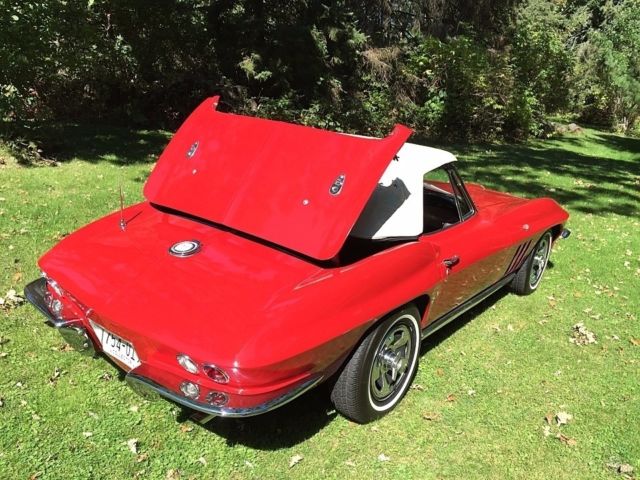 1965 chevrolet corvette stingray c2 used manual 2wd convertible chevy