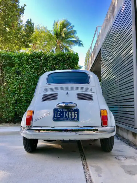1966 fiat 500 f cinquecento / classic /vintage