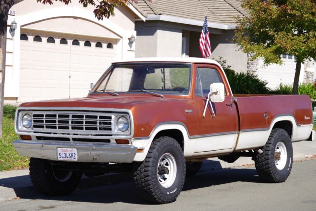 1974 dodge 4x4 d200 adventurer