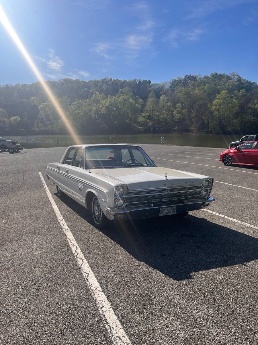 1965 plymouth fury white
