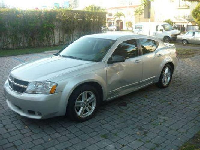 dodge avenger sxt silver 08 - 88k (miami in miami, fl