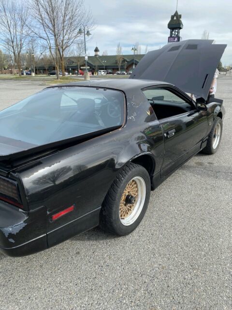 1988 pontiac firebird coupe black rwd manual trans am