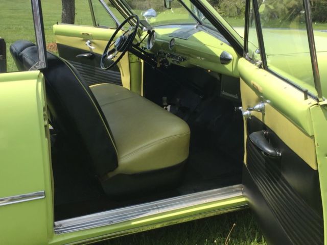 1950 ford v8 manual green good condition convertible