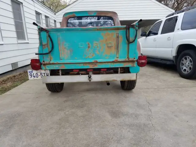 1963 f100 no reserve stepside bed