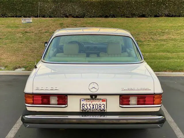 1984 mercedes 300cd turbodiesel 2 door coupe with only 131k miles