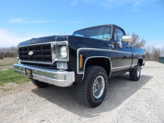 1978 chevrolet k10 cheyenne, 350 v-8, 1 owner, hard to find short bed!
