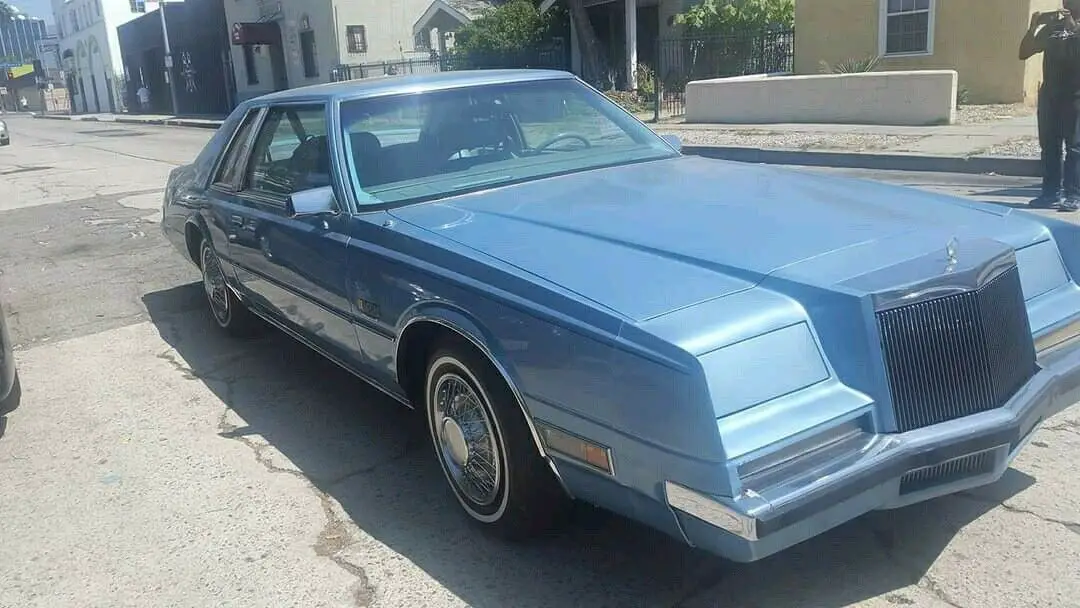 1982 chrysler imperial sedan blue rwd automatic 2 door