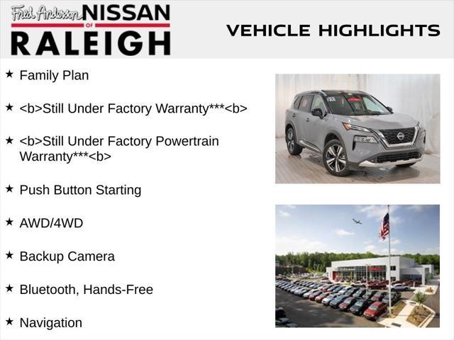 2022 nissan rogue platinum