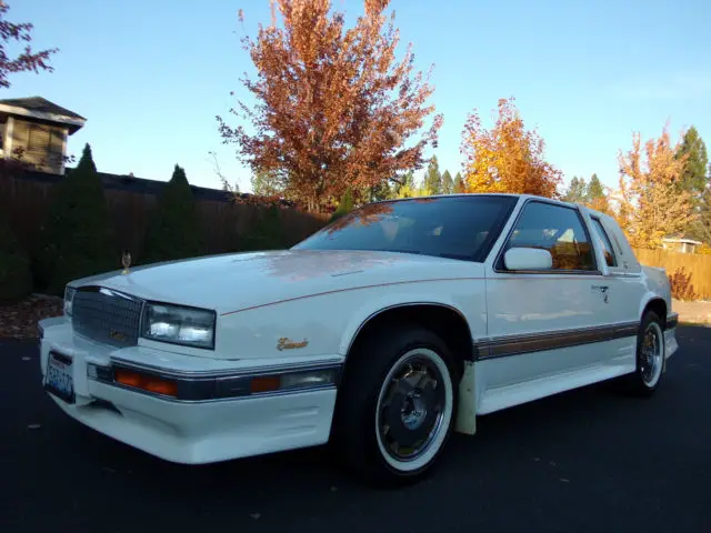 selling wiyh no reserve 1987 cadillac eldoado with factoy lower pkg 29k actrual
