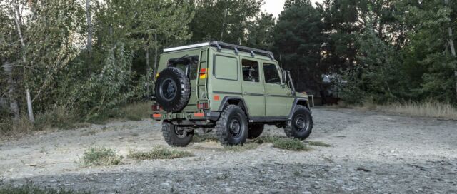 1985 mercedes benz 300gd 12,181 miles flat green 3.0 diesel manual