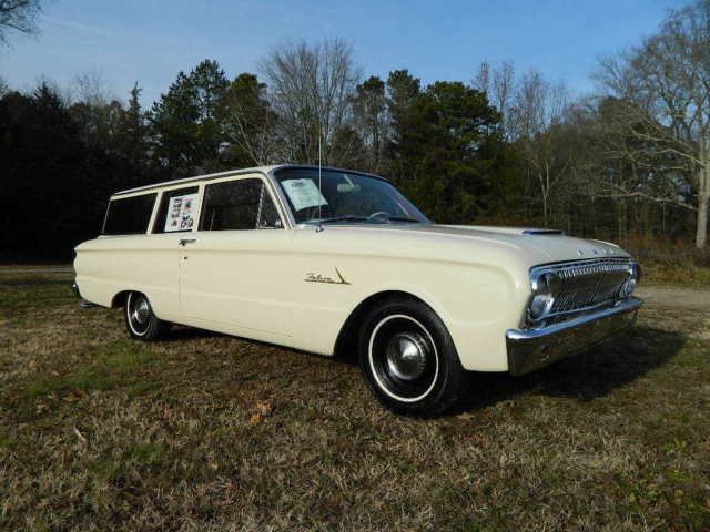 1962 ford falcon 2dr station wagon 170 inline 6 4spd