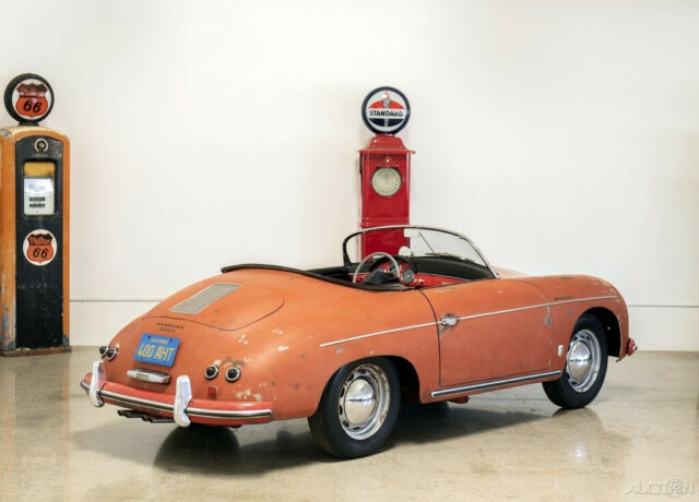 original 1956 356a 1600 speedster "garage find" stored since 1971 all #match