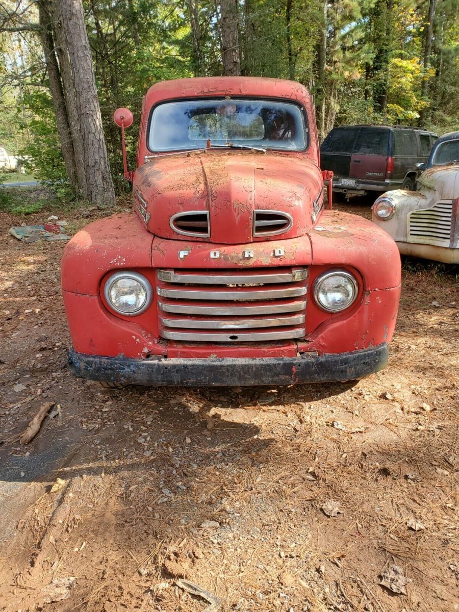 1950 ford f-1 rat rod project bill of sale solid start