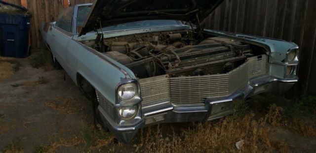 1965 cadillac convertible a/c rat rod low rider,patina,63 62 66 61 original