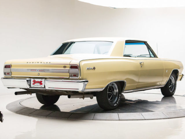 1964 chevrolet malibu ss 350 v8 2 speed automatic hardtop gold wood yello