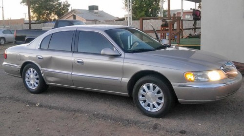 2002 lincoln continental for sale in arizona by owner
