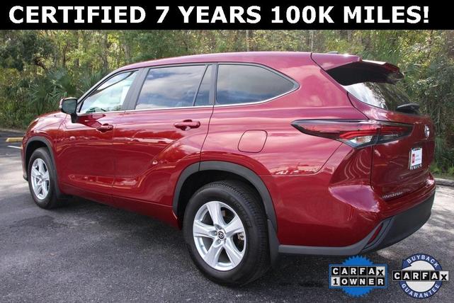 2024 toyota highlander le