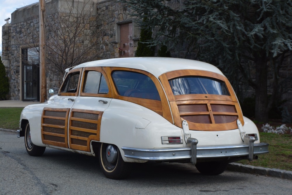 1948 packard station wagon 0 tan 4-speed manual