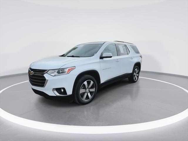 2021 chevrolet traverse lt leather