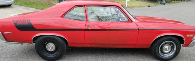 1971 chevrolet nova 5.7 coupe red rwd automatic base