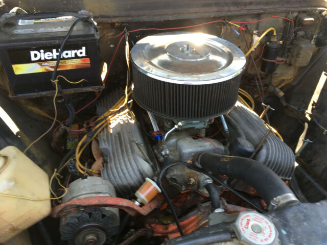 1956 chevy 3100 short bed 1963 chevy 409 with 4 speed on the floor